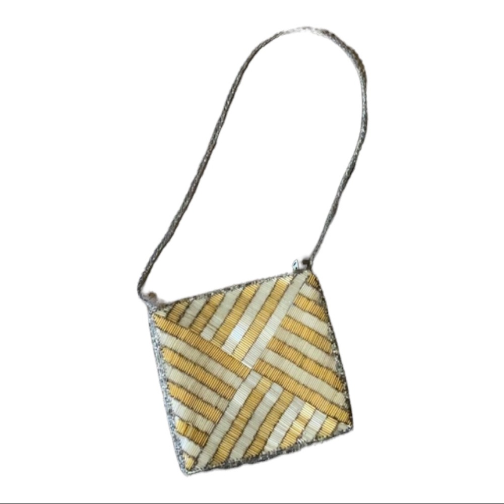 Vintage Clovis Ruffin Genie Beaded Evening Bag